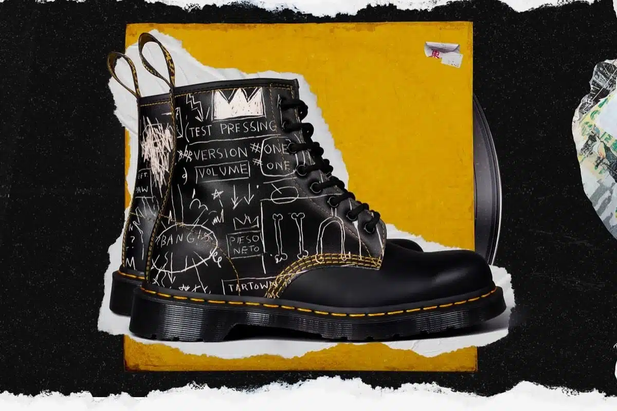 Dr. Martens tôn vinh cố họa sĩ Jean-Michel Basquiat trong bộ sưu tập mới