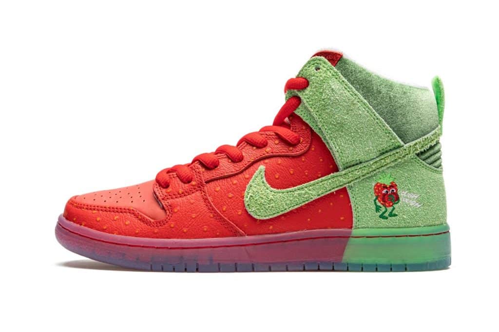 nike sb dunk high strawberry cough cw7093-600 ngày ra mắt