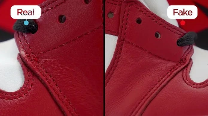 air jordan 1 chicago real vs fake