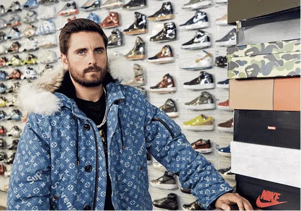 scott disick sneaker shopping 1