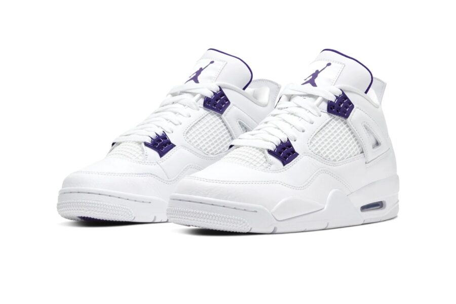 giày nam air jordan 4 metallic court purple ct8527-115