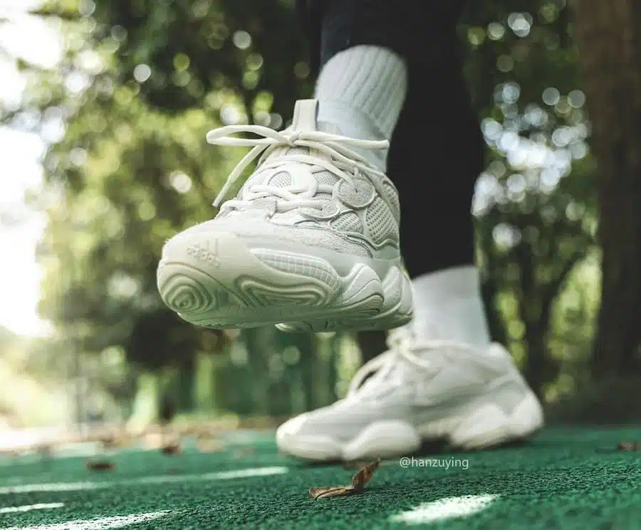 Giày nam Yeezy 500 Bone White FV3573 - Sneaker Daily