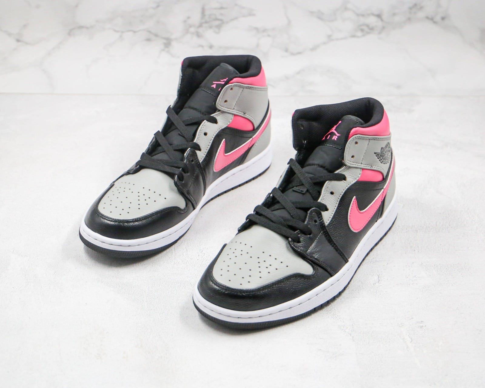 giày nam air jordan 1 mid pink shadow 554724-059