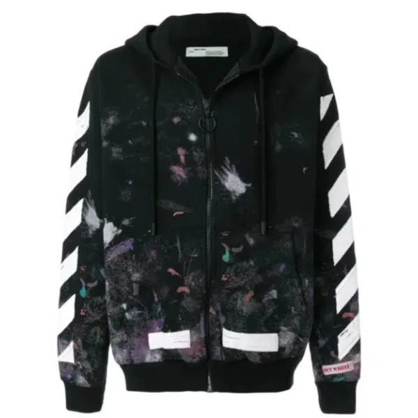 Hoodie off white on sale galaxy