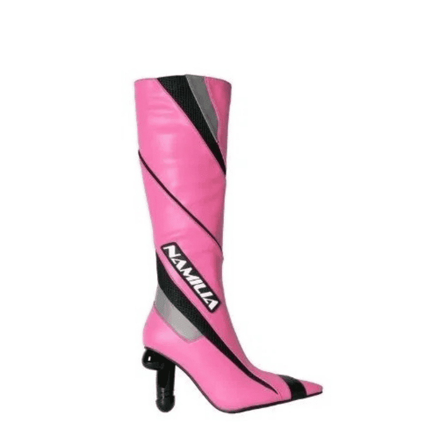 giay-namilia-vegan-dick-heel-motocross-boot-pink
