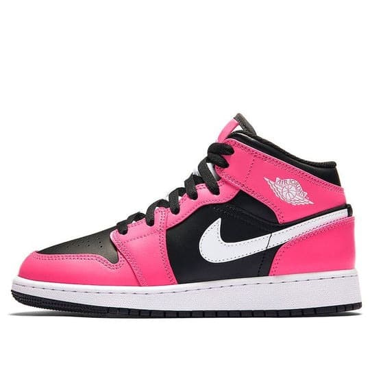 giày nữ air jordan 1 mid gs 'pinksicle' 555112-002