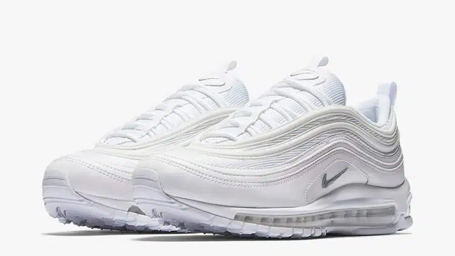 Giày nam Nike Air Max 97 Triple White 921826-101 Sneaker Daily