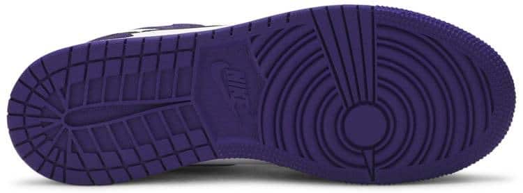 giày nữ air jordan 1 retro high og gs 'court purple 2.0' 575441-500