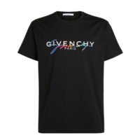 áo givenchy signature tee black