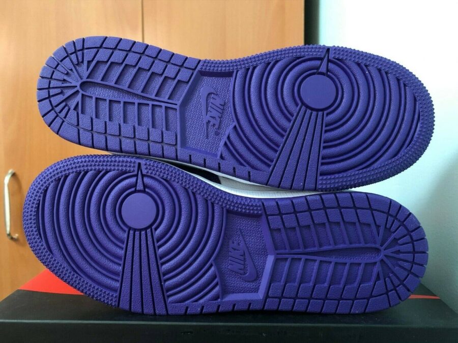 giày nữ air jordan 1 retro high og gs 'court purple 2.0' 575441-500