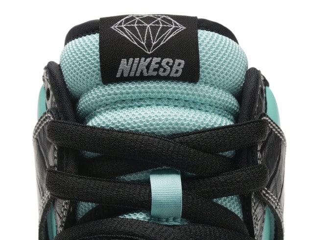 Giày Nam Diamond Supply Co. X Nike Dunk High Premium Sb 'Tiffany'  653599-400 - Sneaker Daily