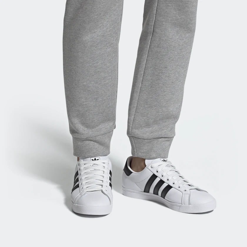 giày nam adidas coast star 'footwear white' ee8900