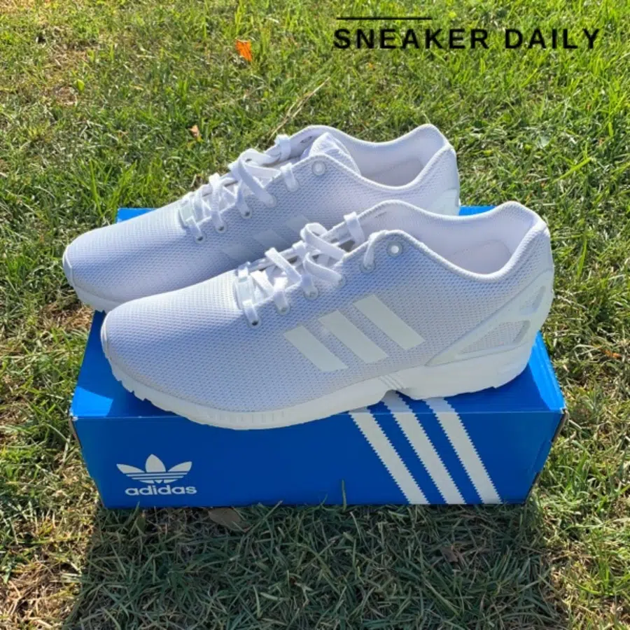 Gi y nam adidas ZX Flux White S32277 Sneaker Daily