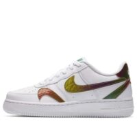 giày nữ nike air force 1 lv8 2 gs 'misplaced swooshes - white multi' cz5890-100