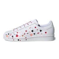 giày nữ adidas superstar valentines day 2020 'splash heart' fv3289