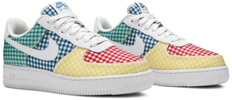 giày nữ nike wmns air force 1 low qs 'gingham pack - multicolor' bv4891-100