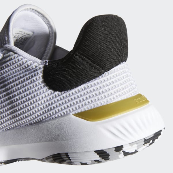 giày nam adidas pro bounce 2019 low 'white black gold' ef0472
