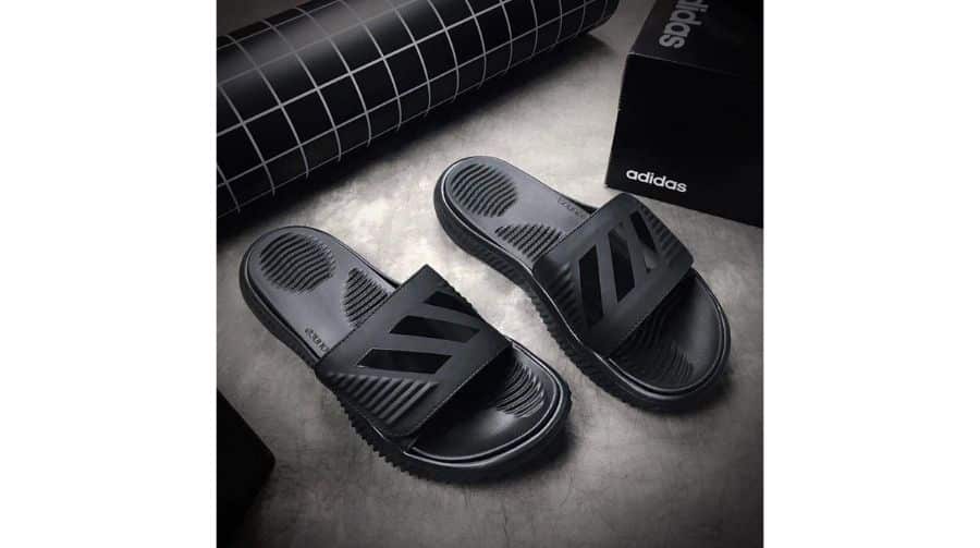 dép adidas alphabounce slide 'black' b41720