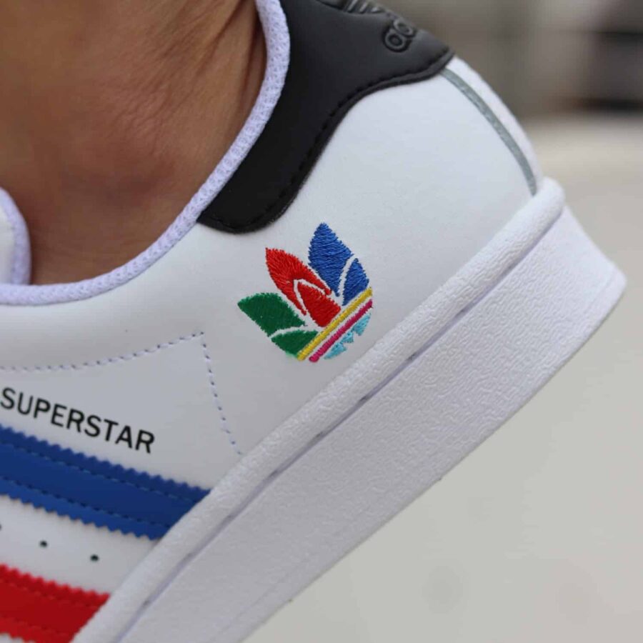 Giày nữ adidas Superstar J 'Colorful 