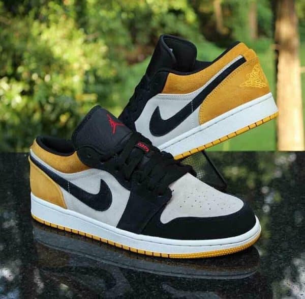 GiÃ y nam Air Jordan 1 Low 'University Gold' 553558-127 - Sneaker Daily