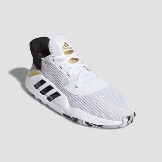 giày nam adidas pro bounce 2019 low gca 'white gold mint' ef8805