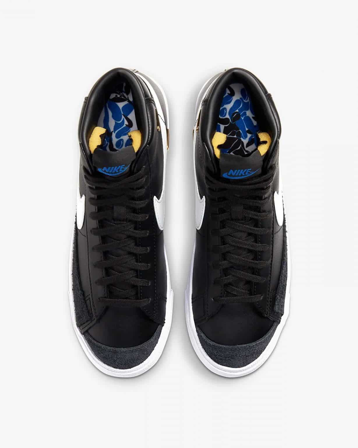 GiÃ y bÃ³ng rá» Nike Wmns Blazer Mid '77 SE 'Sisterhood - Black Metallic Gold' CZ4627-001 - Sneaker 