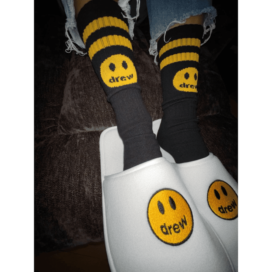 tat-drew-house-golden-black-mascot-sock