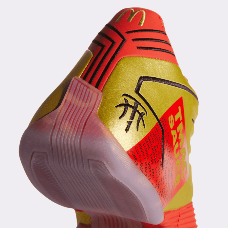 giày nam adidas mcdonald's x t-mac 1 't-mac sauce' fx2075