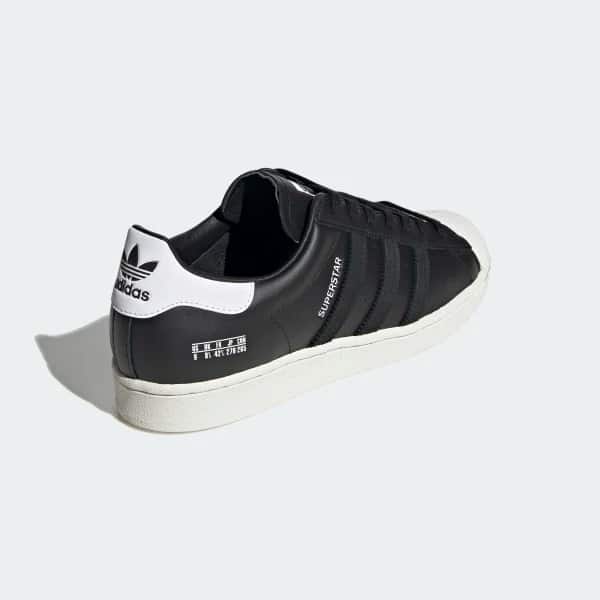 giày adidas superstar 'size tag - core black' fv2809