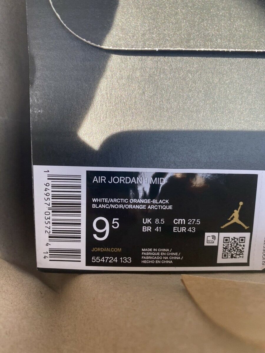 giày air jordan 1 mid 'crimson tint' 554724-133