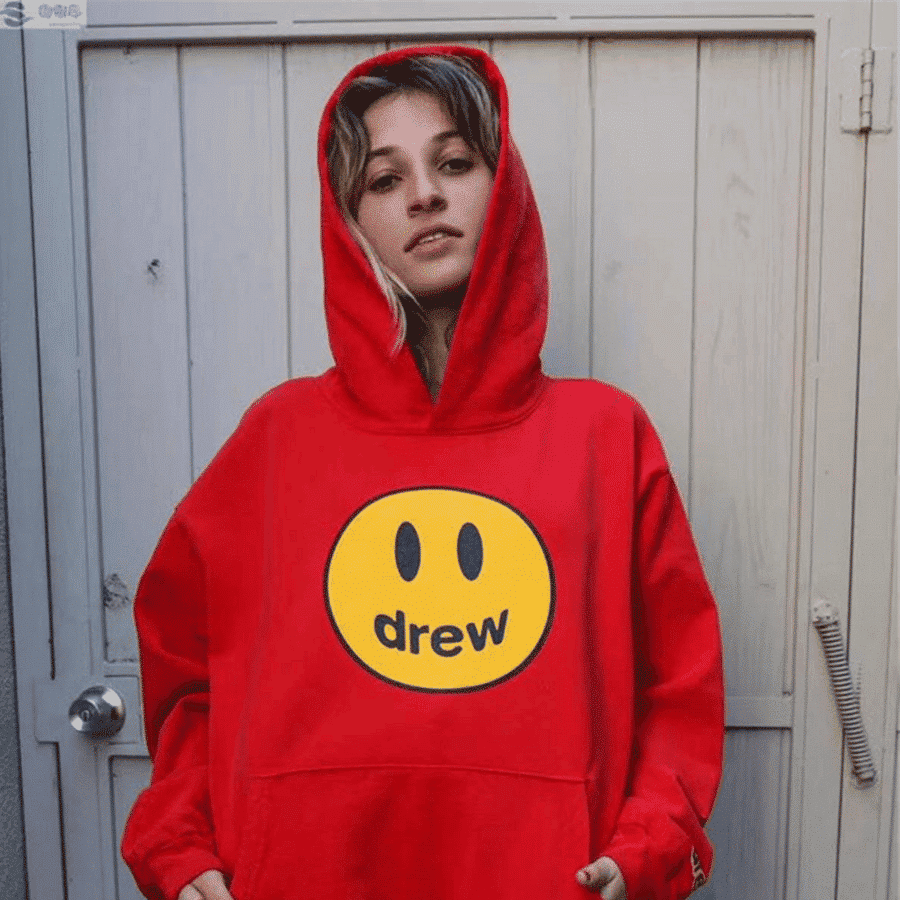 ao-drew-house-mascot-hoodie-red