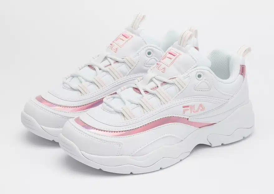 Fila ray shiny pink sale