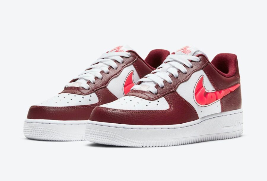giày nam nike wmns air force 1 '07 se 'love for all - team red' cv8482-600