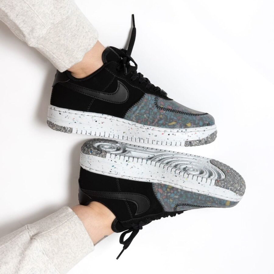 giày nam nike wmns air force 1 crater 'black photon dust' ct1986-002