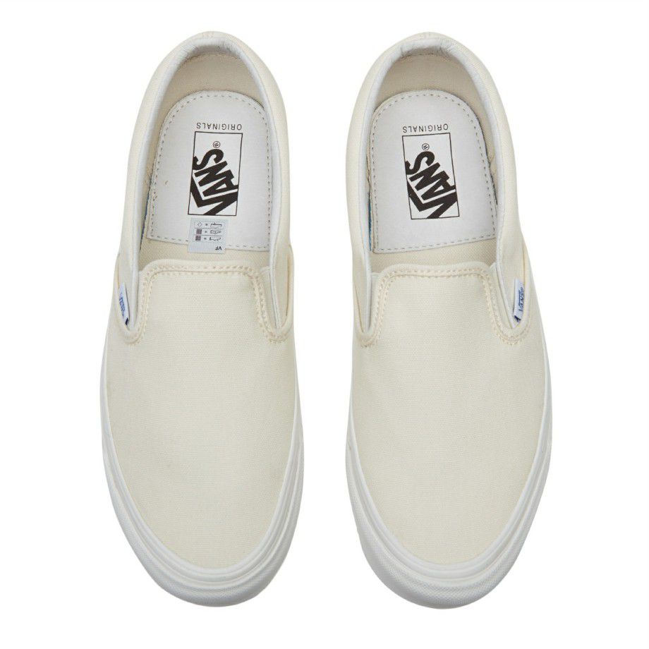 Giày Vans Vault Classic Slip On White VN000UDF0RD - Sneaker Daily