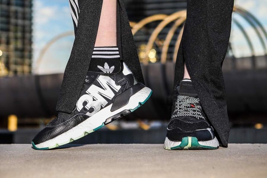 giày nữ adidas 3m x wmns nite jogger 'carbon' ee5914