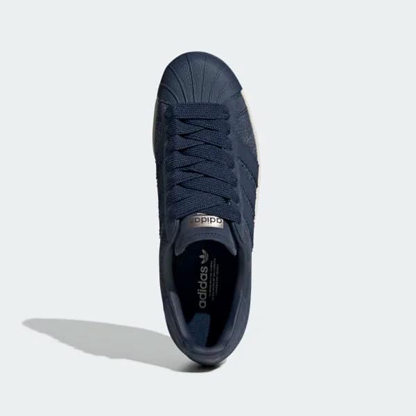 giày nữ adidas superstar 'navy' cg5932