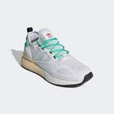 giày nam adidas zx 2k boost 'grey hi-res green' fx4172