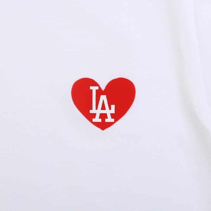 Áo Phông MLB Logo NY Tím Màu Trắng authenticshopvn  Authenticshopvn Thời  trang chính hãng