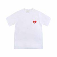 áo phông mlb heart short sleeve t shirt la dodgers 31tsh1031-07w