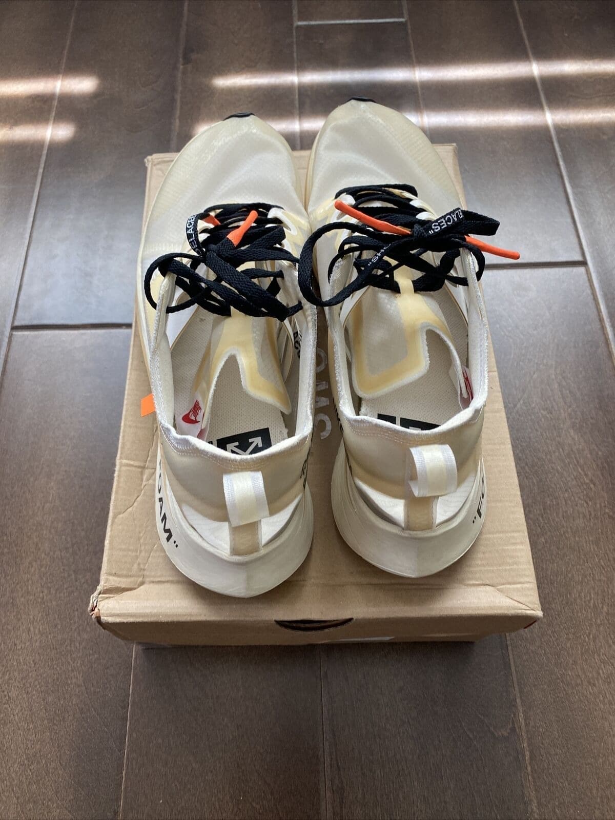 Giày Nike Off White X Zoom Fly Sp 'The Ten' Aj4588-100 - Sneaker Daily