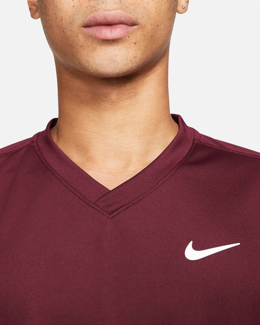 áo thun nam nikecourt dri-fit victory men's tennis top cv3153-638
