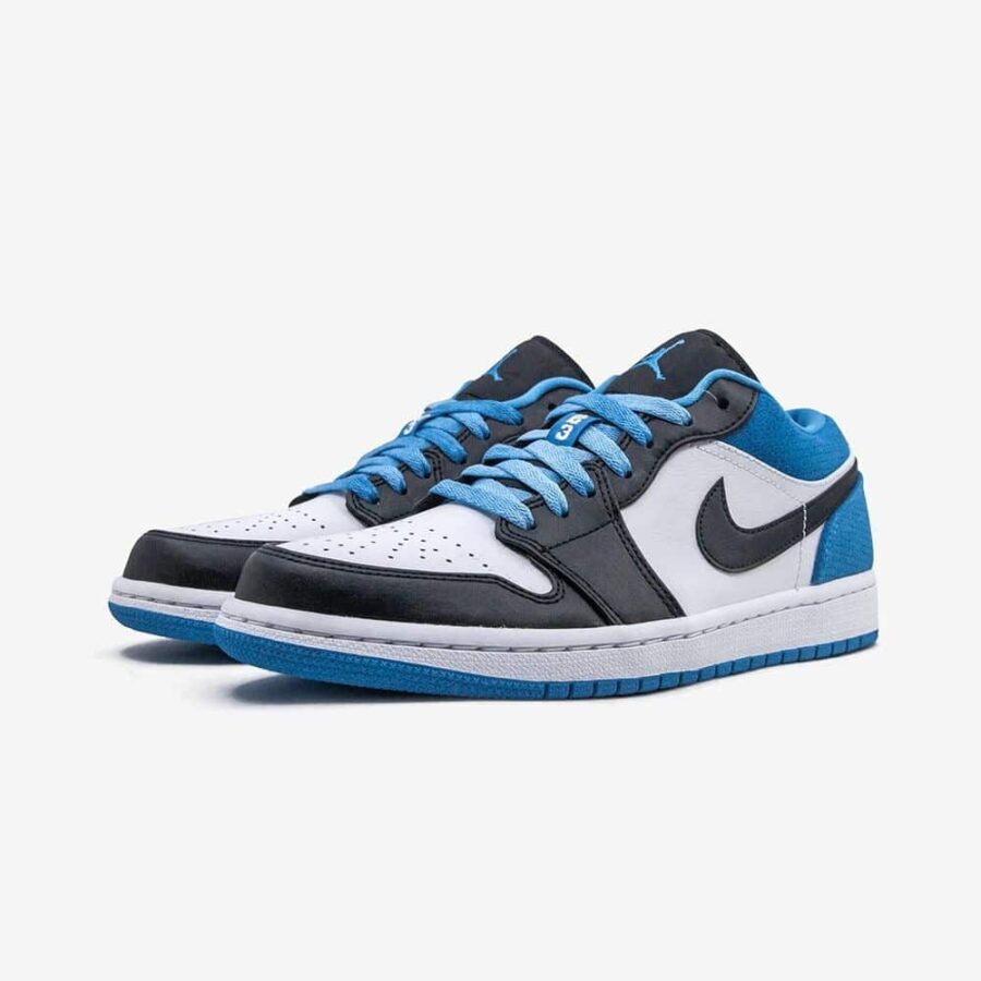 giày nữ air jordan 1 low se 'laser blue' (gs) ct1564-004