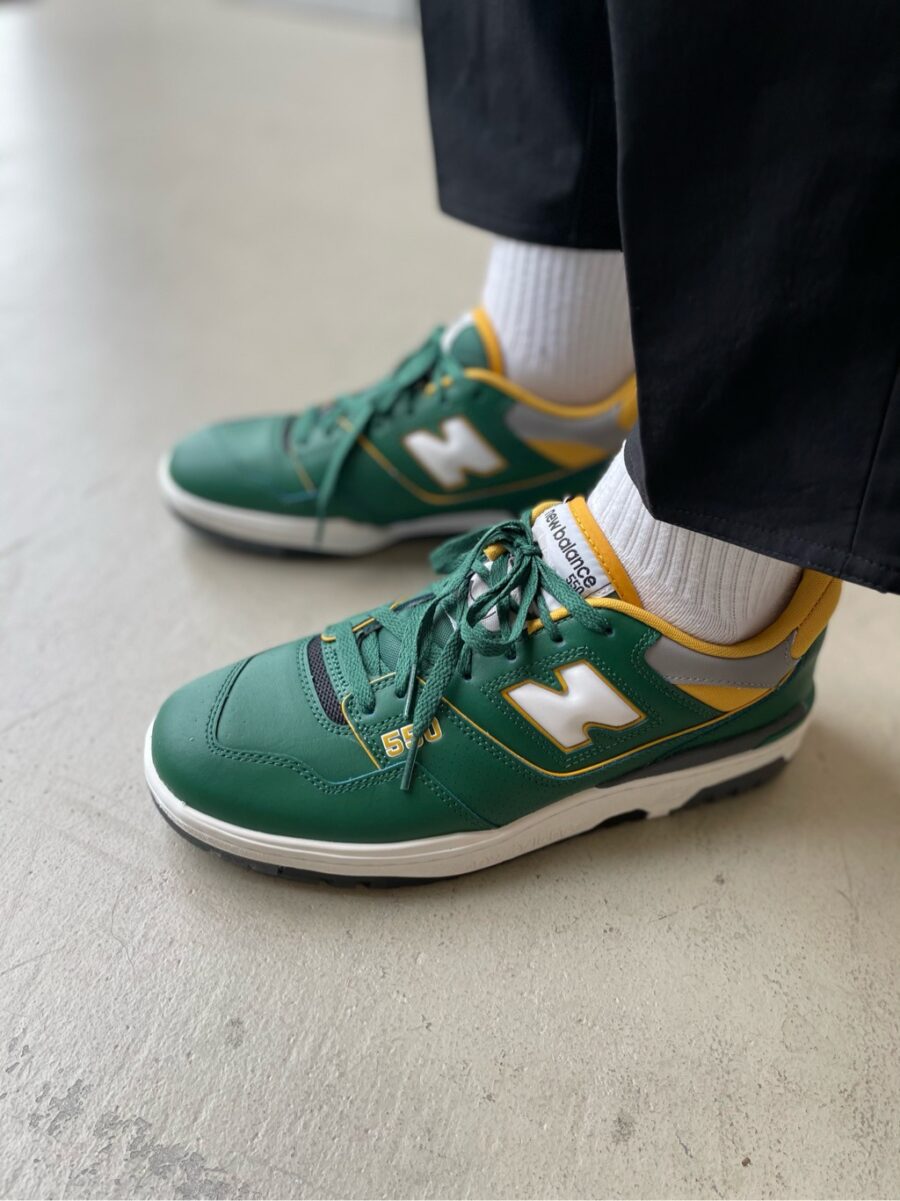 giày nam new balance 550 'green gold' bb550mm1