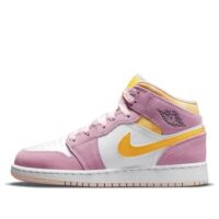 giày nữ air jordan 1 mid se gs 'arctic pink' dc9517-600