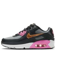 giày nữ nike air max 90 leather gs 'grey copper pink' cd6864-025