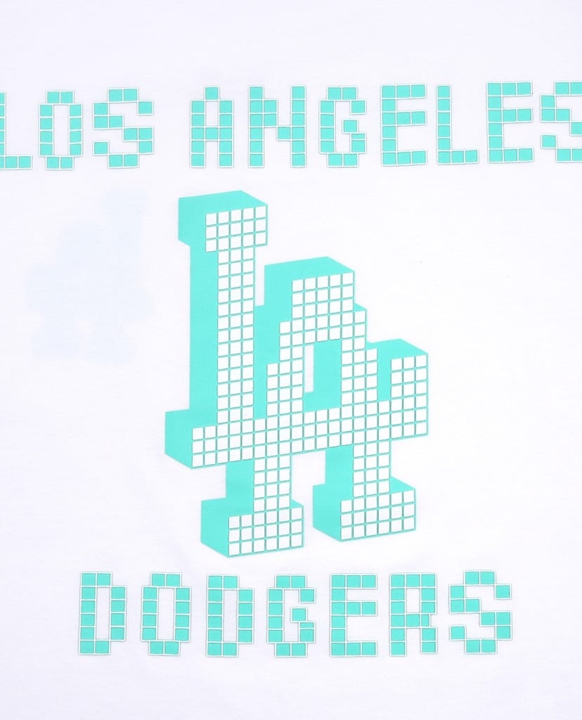 Áo Thun Mlb Play Back Pixel Logo La Dodgers 'White' 31Tsn5131-07W - Sneaker  Daily