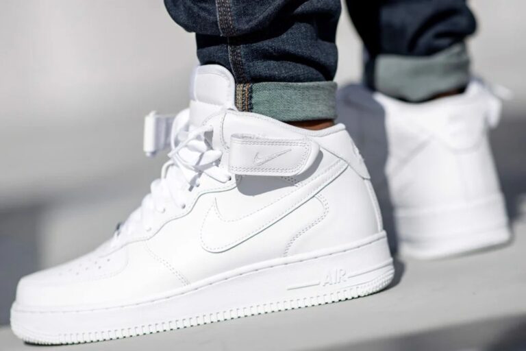 GiÃ y nam Nike Air Force 1 Mid '07 'Triple White' CW2289-111 - Sneaker Daily