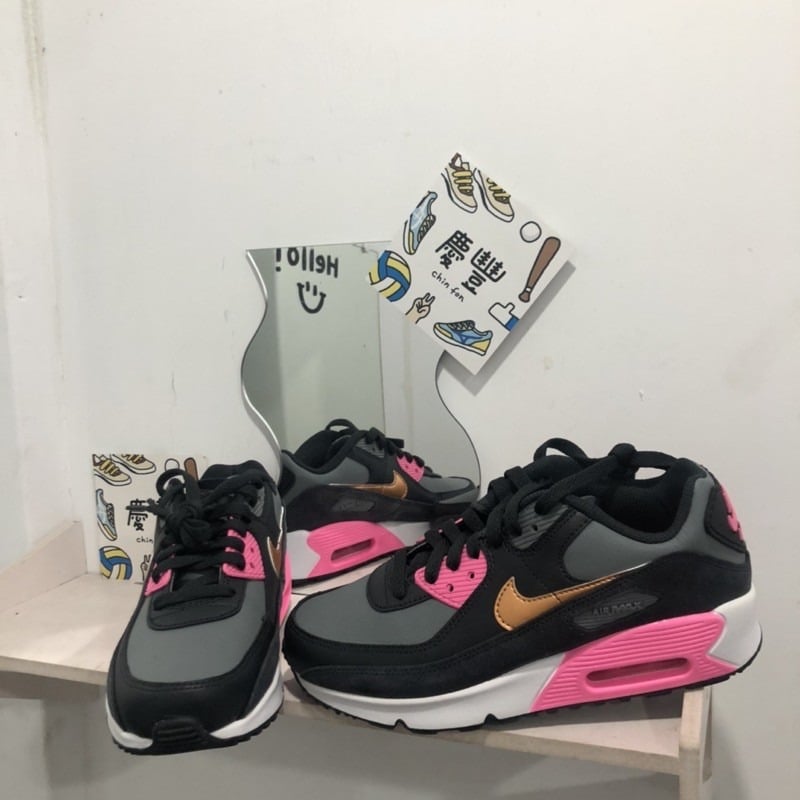giay-nike-air-max-90-leather-gs-grey-copper-pink-cd6864-025