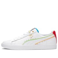 giày nữ puma clyde wh 'white multicolor' 375553-01